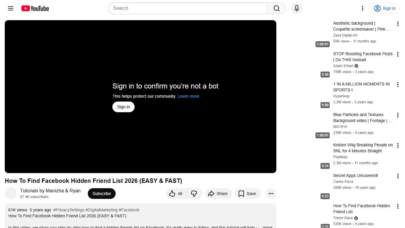 How To Find Facebook Hidden Friend List 2026 (EASY & FAST) - YouTube